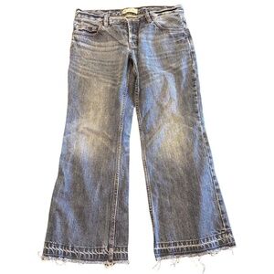 Free People Flare Jean Size 27 W Women's Medium Wash